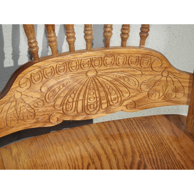 Antique Oriental Asian Red Coromandel Six Panel Folding Screen Birds in Garden For Sale - Image 11 of 15