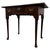18th Century Antique English Oak Side Table with Three Drawers For Sale - Image 3 of 12
