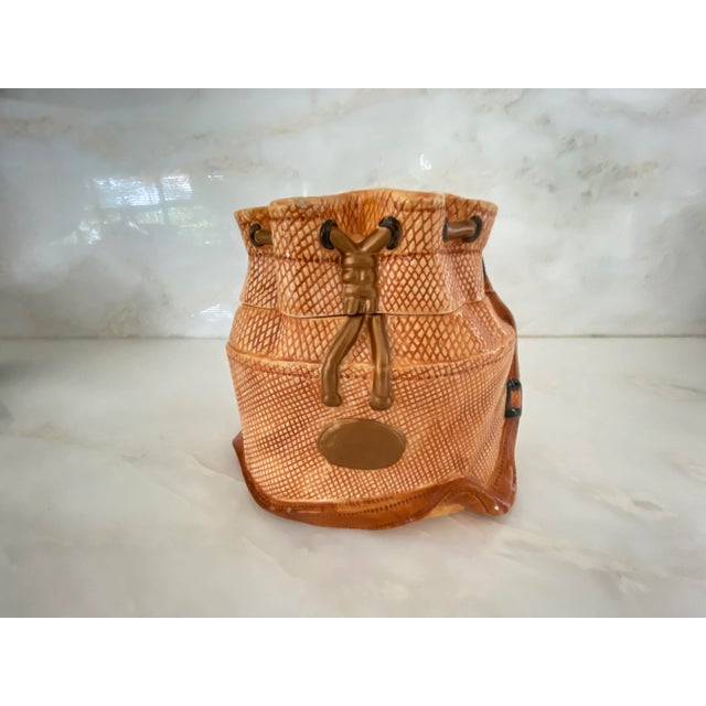 Gorgeous cookie jar. A unique purse design with great character and charm. Perfect for storing cookies or anything else. A...