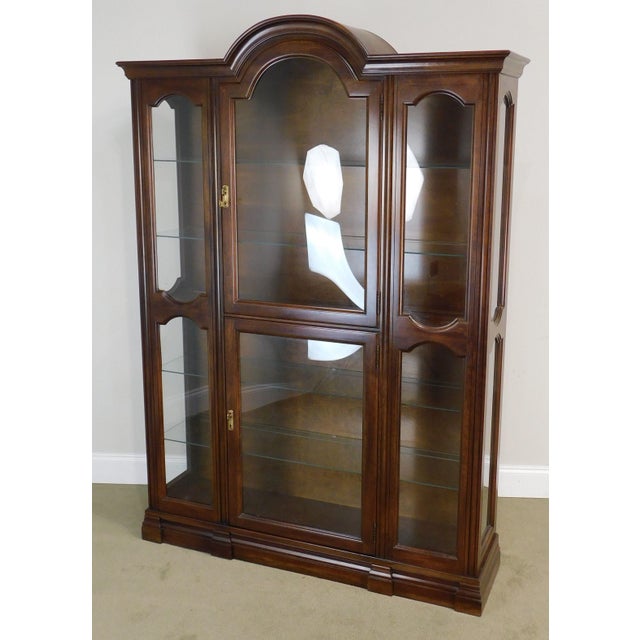 Jasper Cherry Bubble Glass Curio Display Chairish