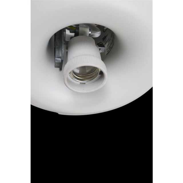 Blue Vintage Danish PH 5 Pendant Lamp with Glass Diffuser by Poul Henningsen for Louis Poulsen, 1950s For Sale - Image 8 of 18