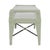 Not Yet Made - Made To Order Malacca Bench - Celery green For Sale - Image 5 of 6