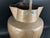American 19th Century Copper Water Pitcher Jig Double Spout Brass Base 16" For Sale - Image 3 of 10