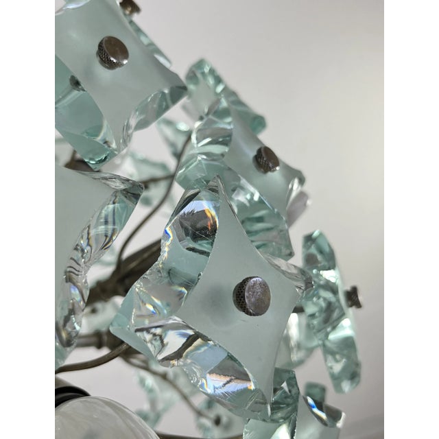 Large Chandelier in Murano Glass, 1960s For Sale - Image 10 of 11