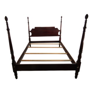 Statton Solid Cherry Queen Size Poster Bed For Sale