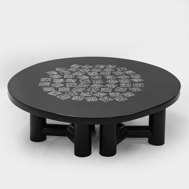 Coffee Table by Etienne Allemeersch, 1970s For Sale - Image 10 of 10