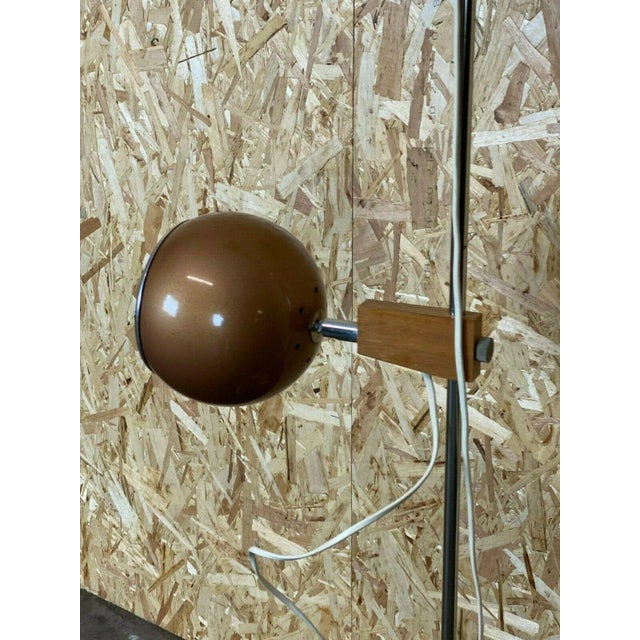 1960s Mid-Century Space Age Teak Floor Lamp from Temde For Sale - Image 5 of 13