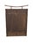 20th Century Pagoda Style Faux Rattan Metal and Wicker Wall Mirror For Sale In Washington DC - Image 6 of 8