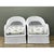 Vintage Lexington Braided White Rattan Lounge Chairs - A Pair For Sale - Image 10 of 12