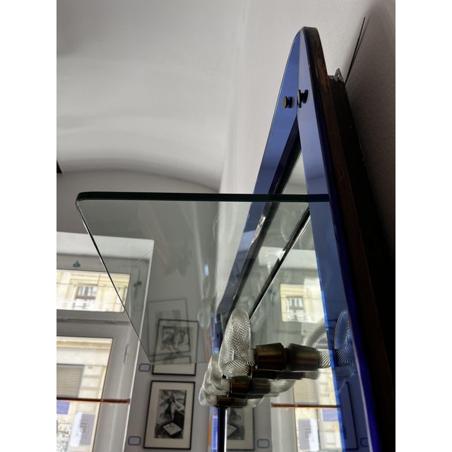 Large Wall Mirror Wardrobe from Cristal Art, Florence, Italy, 1970s For Sale - Image 11 of 12