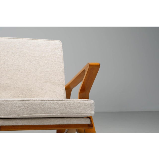 Lounge Chair from De Coene Frères, Belgium, 1950s For Sale - Image 9 of 15