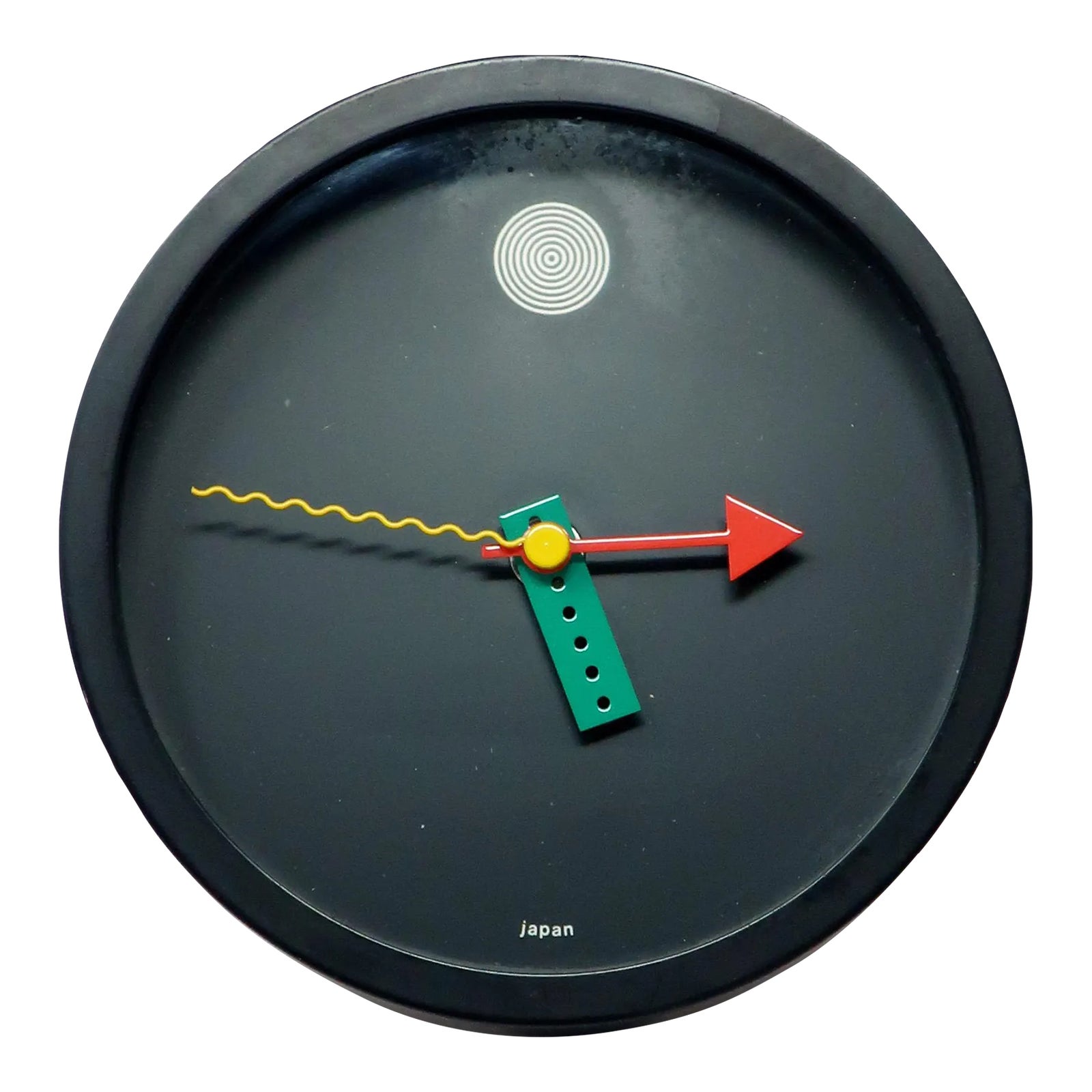 WAKITA HI-TECS 掛け時計Design:Syohei Mihara 1980s-postmodern-wall-clock-by