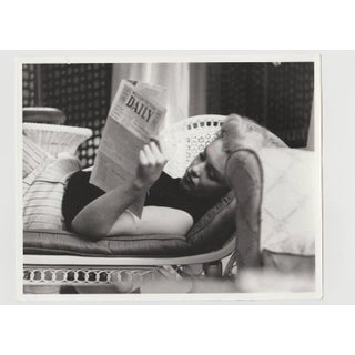 Marilyn Monroe Print of 1988 from Original Negative, 1955 For Sale