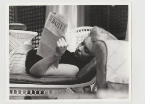 Marilyn Monroe Print of 1988 from Original Negative, 1955