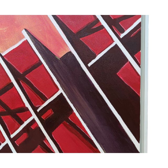 Jumping Off Point by Emily Orsich Acrylic and mixed media on canvas, 36" x 36" Orsich has always been captivated by the...