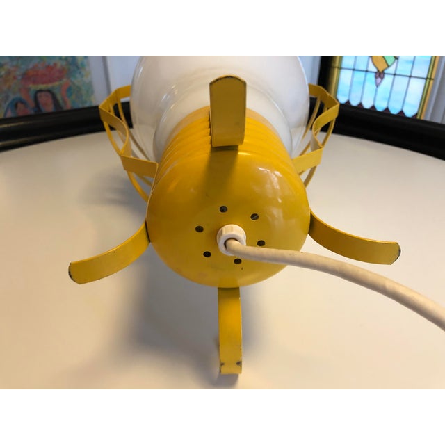 1960s 1960s Opalescent Light Bulb Lamp For Sale - Image 5 of 8