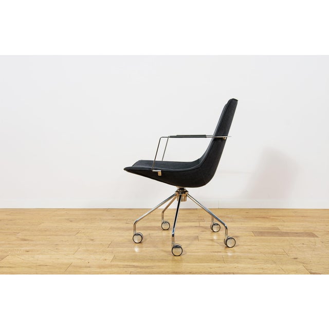 Metal Mid-Century Office Chair Chair Comet by Gunilla Allard for Lammhults, Sweden, 1990s For Sale - Image 7 of 18