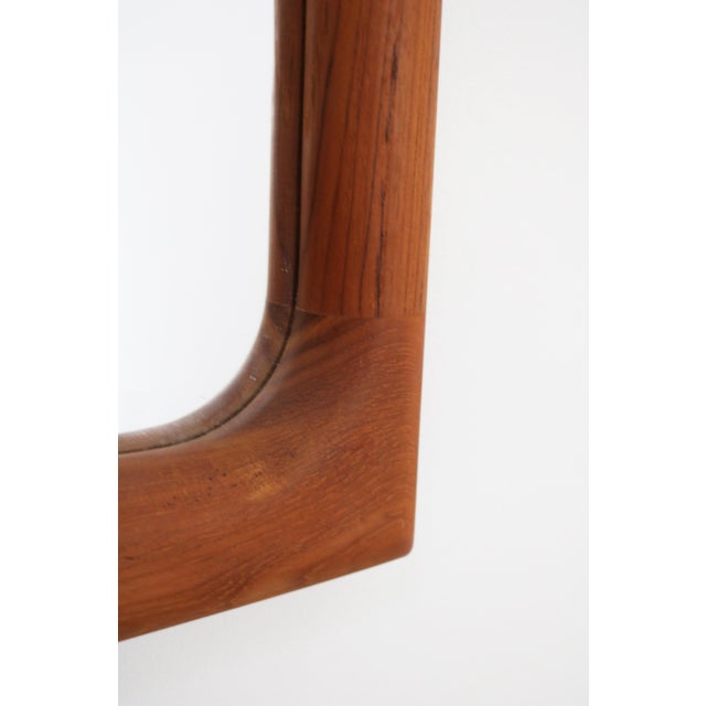 1960s Danish Teak Mirror from Vildbjerg Møbelfabrik, 1960s For Sale - Image 5 of 6