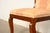 Baker Furniture Style Regency Carved Mahogany Dining Chairs, Set of Six For Sale - Image 9 of 13