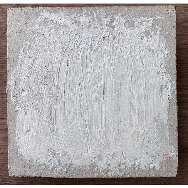 Roger Capron Large Ceramic Tile attributed to Roger Capron for Vallauris, 1950s For Sale - Image 4 of 7