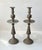 Vintage Moroccan Altar Candleholders in Engraved Brass, 1960s, Set of 2 For Sale - Image 10 of 10