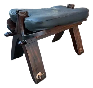 Vintage Egyptian Camel Saddle / Stool