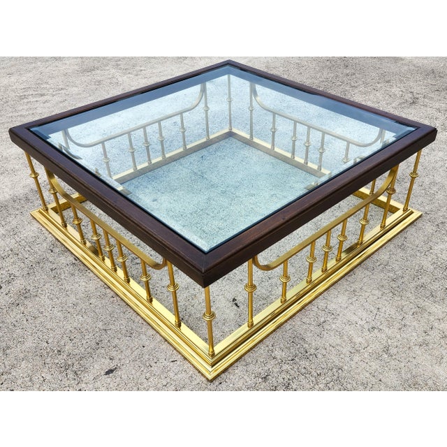 Erwin Lambeth Coffee Table 1980s For Sale - Image 9 of 13
