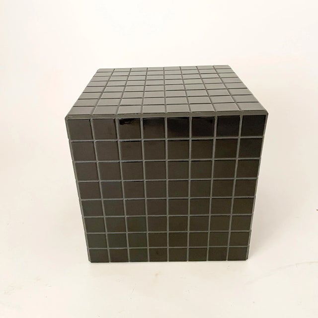 Postmodern Ikon København Tile Cube Table For Sale - Image 3 of 9