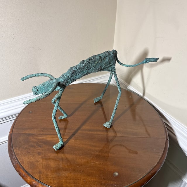 Early 21st Century Early 21st Century Bronze Artist Made Brutalist Style Bull For Sale - Image 5 of 7