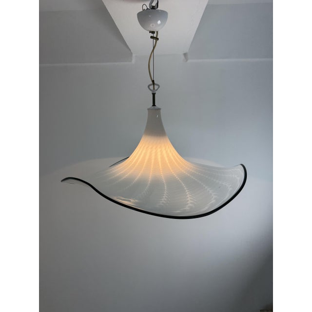 Large Mid-Century Murano Glass Lamp, 1960s For Sale - Image 7 of 12