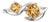 Citrine 925 Sterling Silver Ring | November Birthstone Toi Et Moi Ring | Yellow Gemstone Swirl Ring Us 7 (All Sizes Available) For Sale