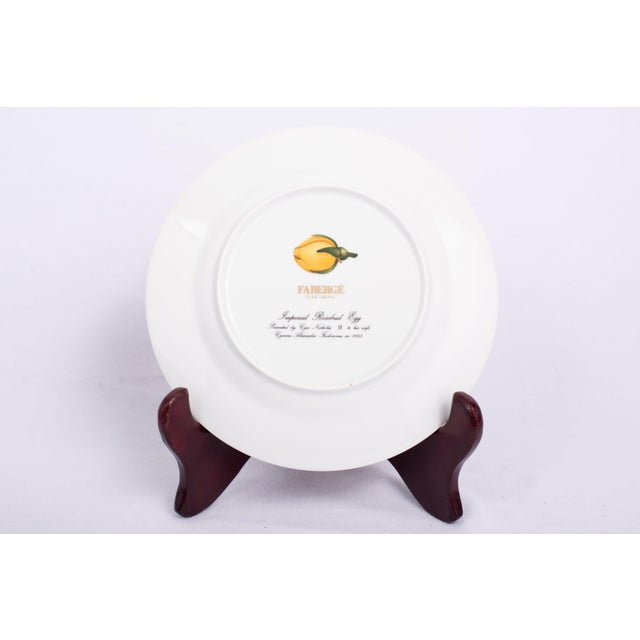 Metal Limoges Fabergé Dessert or Salad Plates - Set of 8 For Sale - Image 7 of 15
