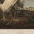1990s Snowy Heron or White Egret After Audubon, Large Chinoiserie or Cottage Style Print For Sale In Dallas - Image 6 of 12