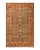 Vintage Traditional Hand Knotted Wool Area Rug, Brown - 6'1" X 9'6" For Sale - Image 9 of 9