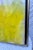 Yellow 1970's Original Modern Abstract Acrylic on Canvas, Framed For Sale - Image 8 of 9