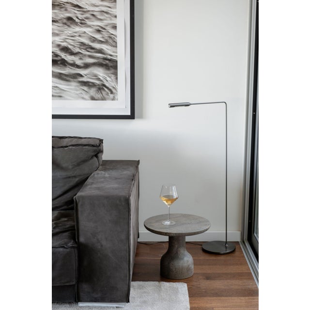 Not Yet Made - Made To Order Peso Minimalist Round Side Table in Limestone by Depping & Jørgensen For Sale - Image 5 of 9