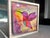 Hummingbird #6 by Ana Hefco | Tinted Layered Resin on Stretched Canvas of a colorful hummingbird For Sale - Image 4 of 4