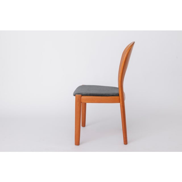 Danish Dining Chairs by Niels Koefoed, 1970s, Set of 4 For Sale - Image 6 of 10