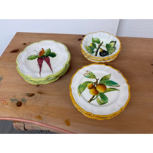 Mid 20th Century Italian Earthenware, Set of Twelve For Sale - Image 10 of 12