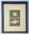 Original chromolithograph of Saturn and Jupiter published by Meyers Konversation Lexikon, Leipzig, 1907. Custom frame and...