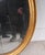 Regency Gilt Oval Mirror, 1860s For Sale - Image 6 of 9