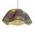 Textile Bolga Wave Basket Light Pendant For Sale - Image 7 of 7