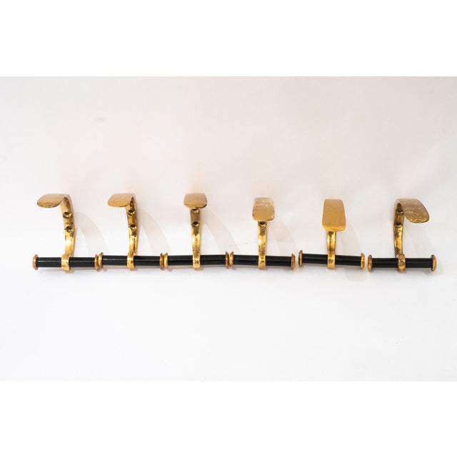 Metal Wall Hooks from Hertha Baller, 1950, Set of 6 For Sale - Image 7 of 8