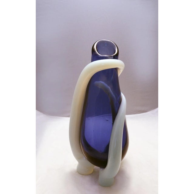 Vase by Claire Falkenstein for Salviati Murano, 1972 For Sale - Image 4 of 7
