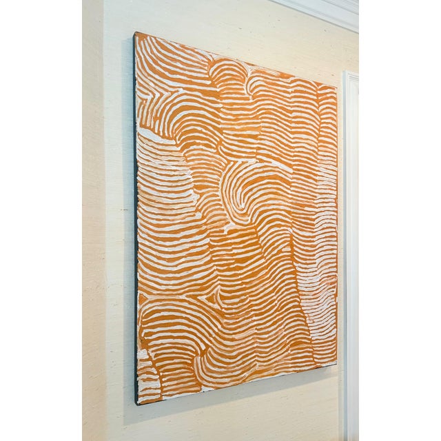 2000 - 2009 Australian Aboriginal Painting by Makinti Napanangka for Papunya Tula For Sale - Image 5 of 13