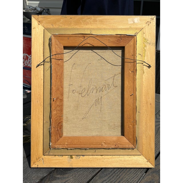 Exceptional Mid-Century European Original Oil on Canvas - Felix Felmart, Spain For Sale - Image 6 of 7