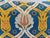 Boho Chic Tulip Embroidered Pillow Cover For Sale - Image 3 of 4