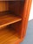 Brown Danish Modern Bow Front Tambour Doors Dresser Sideboard Tv Media Console 6677 For Sale - Image 8 of 18