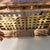 Auburn Vintage 1980s Postmodern Heavy Rattan Demi-Lune Lounge Set With Original Pastel Brushstroke Cushions - 3 Pieces For Sale - Image 8 of 10