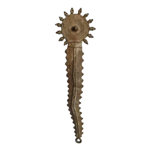 Vintage Bronze Ghana Volta Medicine Stick